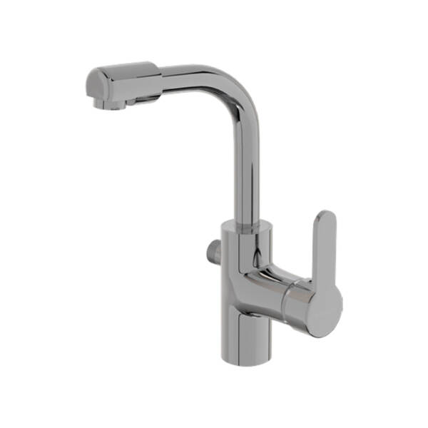 KL410 SAPPHIRE MIX CHROME SMART SWAN BASIN FAUCET