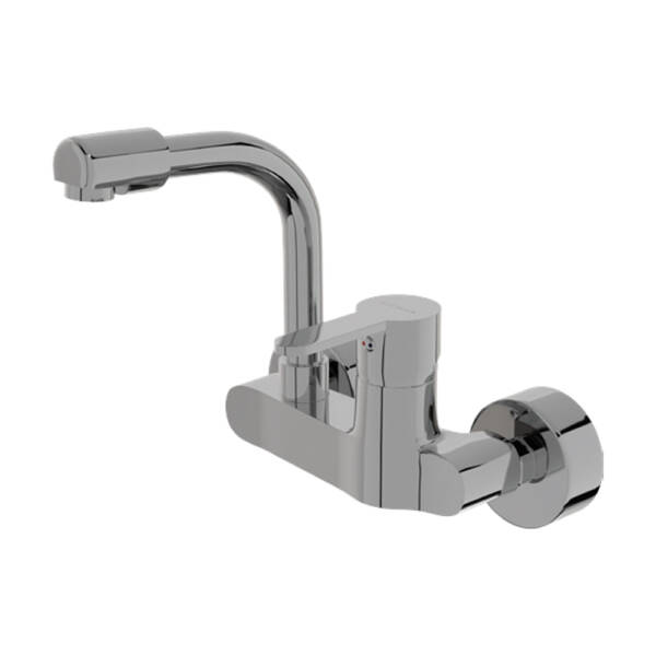 AE410 SAPPHIRE MIX CHROME WALL MOUNTED KITCHEN FAUCET